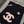 CC 25 Scarf 170cm Black Pink Wool 968533