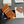 TRIOMPHE Compact Wallet With Coin Purse Tan Leather