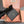 WALLET 12 IN BLACK SMOOTH CALFSKIN GOLD HARDWARE