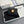 TRIOMPHE Fine Strap Wallet Nino Black Grain Cowhide GHW