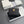 TRIOMPHE Medium Strap Wallet Black Grain Cowhide GHW