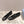 PRA 25s Ballet Flats with Small Buckle Black Cowhide 449714