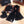 THREE-PIECE SET IN BLACK CASHMERE 424004