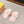 LV Flat Mule Pink With Fur Monogram Suede