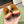 Horsebit Mule Red Canvas