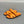 HM Men's Chypre Sandals Orange Cowhide 686987