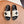 HM Men's Slide White Black Cowhide 684845