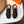 HM Men's Slip on Sneaker Black Orange Flyknit Fabric 690058