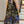 Scarf 200 CM In Black Colorful Cashmere Silk  264152