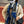 Selle De Dignitaire Bandana Shawl 200 CM In Blue Colorful Cashmere 265334
