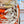 Legende Brodee Scarf 140 CM In Orange Colorful Cashmere And Silk 276519