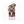 MEDALLION SCARF 235 CM IN CHOCOLATE BROWN MIX WHITE WOOL 399900