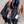 SCARF 200 CM IN BLACK CASHMERE WITH COLORFUL FLOWER 405252