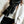 CC Scarf 200 CM In Black With White Stripes Cashmere 415342