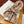 CC Scarf 190 CM In Dark Beige With Brown Stripes Wool  420037