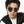 RECTANGULAR FRAME SUNGLASSES G7637 IN METAL AND ACETATE