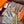 HM Dressage Tressage 140 CM Orange White Colorful Cashmere And Silk 293225