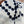 CC 2026 Pearl Scarf 140cm Black White Silk And Cashmere 214951
