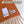 SCARF 190 CM IN TIGER ORANGE CASHMERE 364767