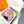 Harnais De Coeur Scarf 135 CM In Pink Colorful Cashmere And Silk 381093