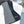 SCARF 190 CM IN BLACK MIX WHITE CARO CASHMERE 388127