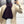 SCARF 180 CM IN WINE PURPLE CASHMERE 393154