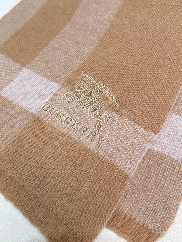 SCARF 190 CM IN TUSCAN BEIGE CASHMERE  398394