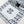 SCARF 180 CM IN WHITE MIX BLACK CASHMERE 403851
