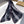 SCARF 220 CM IN BLACK VISCOSE AND MULBERRY SILK 408540