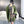 CHECK CAPE IN JADE GREEN WOOL 410153