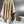 CHECK CAPE IN SAND BROWN WOOL 410154