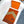 Scarf 190 CM Orange Mix Light Brown Wool Soft