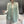 HM Scarf 190 CM Greenish Gray Wool 969439