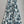 CD 25 Pattern Printed Suspender Dress White Blue Cotton Polyester