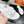 mule sandal flower white calfskin