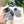 GLOVES IN DOVE GRAY WOOL WITH BLACK LOGO 425404