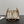 CC 2026ss Small Handbag 22cm Ivory Brown Canvas Calfskin