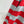 Miu 26s Striped Jersey Polo Shirt Red Gray Cotton 349696