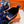 HM Depart slip-on Sneaker Navy Blue Kniited Fabric And Suede 206315