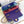 Flap Bag Mini 21cm Multicolor Sequin