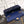 CC 26K Flap Bag 21cm Navy Blue Silk Sequin