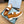 PRA CHOCOLATE BRUSHED LOAFERS WHITE AND BRONZE CALFSKIN