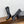 CC High Boots 70mm Black Calfskin