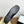 CC Ballet Flats Black With Camellia White Suede