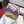 Upvillage Trainer 30mm In Red Mix Dark Violet Laminated Calfskin With Suede 990143