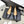 CC Square-Toe Pumps 65mm Black Sheepskin 427015