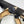 CC Logo Bow with Camellia Ballerina Flats Black Beige Cowhide Sheepskin 427020