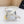 LARGE WESTERN 35 MM BELT WHITE CALFSKIN GOLD HARDWARE