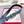 The Bold Edition Reversible Belt 30mm Blue Black Grained Calfskin Silver Buckle