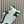 BOUNCING SNEAKERS TEAL MIX WHITE CALFSKIN